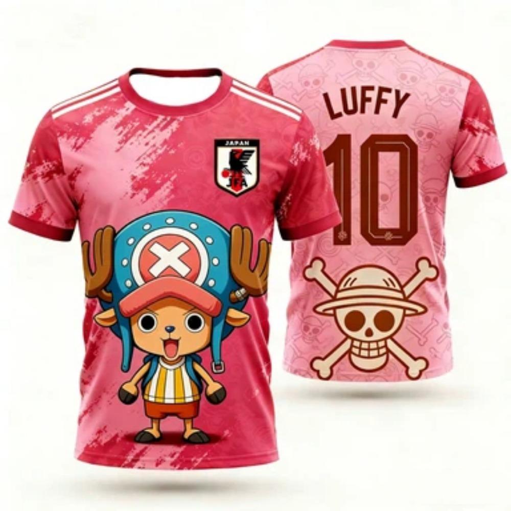 2026 Япония One Piece мужская футболка с быстрым высыханием для взрослых