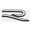 ear1 Metal for Volkswagen VW R Emblem Tiguan Bora GOLF POLO PASSAT CC T-CROSS Touran Jetta Arteon MK6 Car Grille Emblem Modification
