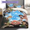 Spy x Family Pattern Bedding Set Quilt Cover Pillowcase Home Decor Gift (1 * duvet cover + 2 * pillowcase, without core)