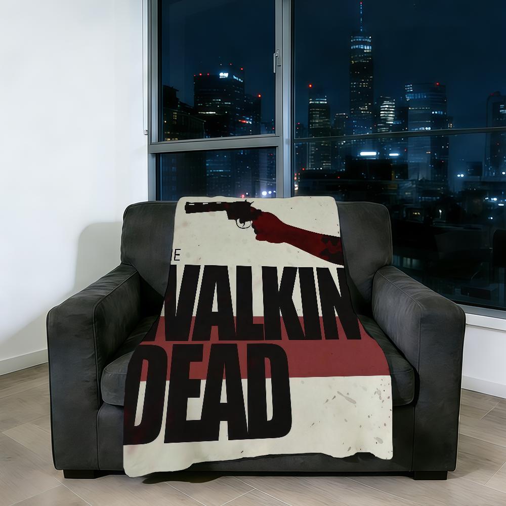 Серия пледов Super D-Dead Warm Уютный плюшевый плед-трансформер для ТВ W-Гуляющий ребенок Домашний диван Спальня Подарок