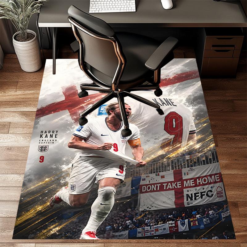 1pc Harry Kane2 Design Printed Area Rug Carpet for Bedroom Living Room Home Decor Rugs Mat Non Slip Mat Rug for Bedside