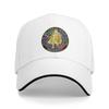 Knights Templar Flag With Coat of Arms Baseball Cap Unisex WoUnisex Breathable Medieval Warrior Cross Dad Hat Streetwear Snapback Hats