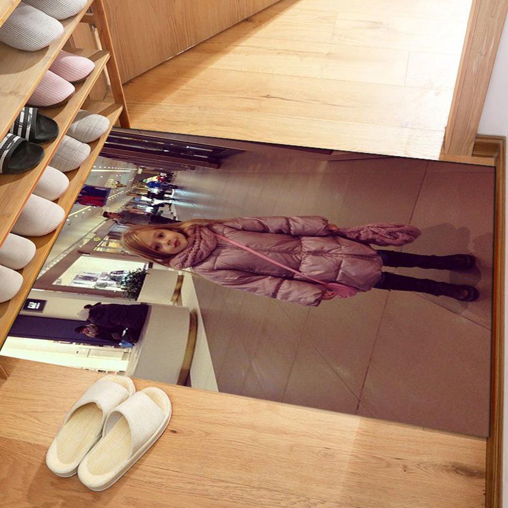 Customize Photos Customizable photos Floor Mat Suitable for Dining Room Bedrooms Foyer Dormitory Anti-slip Rug Decorate Offices