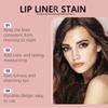 Серия Peel Lip Gloss с натуральным и легким цветом, осветляющим и увлажняющим многоцветным карандашом для губ
