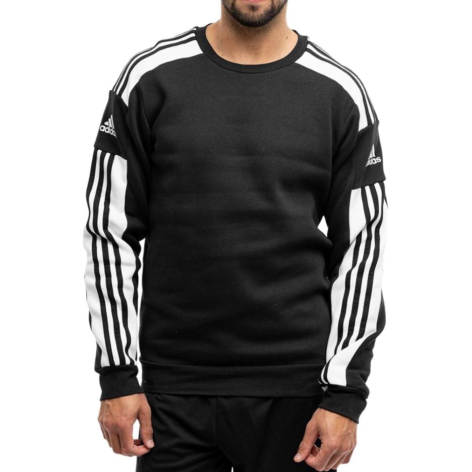 adidas Толстовки Мужские Черные С Круглым Вырезом Умеренные Обычные GT6638