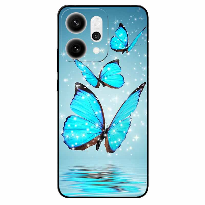 For Oppo Reno14 Pro/ Reno14 5G Case Black TPU Silicone Back Cover Case For Reno14 Pro 5G PKZ110 Bumper Phone Funda Reno14 PLA110