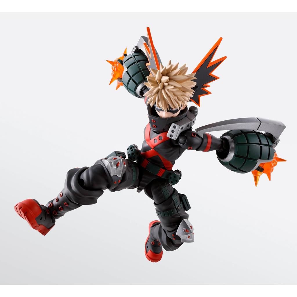 TAMASHII NATIONS С.Х.. Фигурка Figuarts My Hero Academia Katsuki Bakugo 145 мм из ПВХ и АБС-пластика
