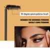 Eyebrow gel transparent wax for styling fixing long-lasting with brush