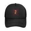 Adult cute Tony Tony Chopper onepieces Trucker Hat HipHop Mesh Baseball Cap Polyester  Hats Adjustable Racing Cap Summer