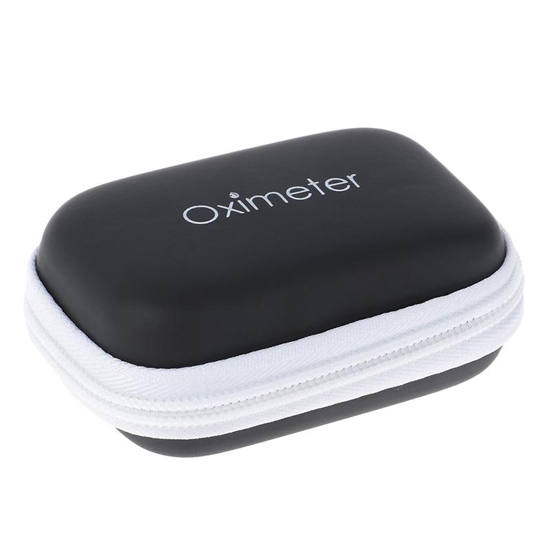 Пульсоксиметр Монитор Палец Пульсоксиметр Цифровой кислородный счетчик Сумка на молнии