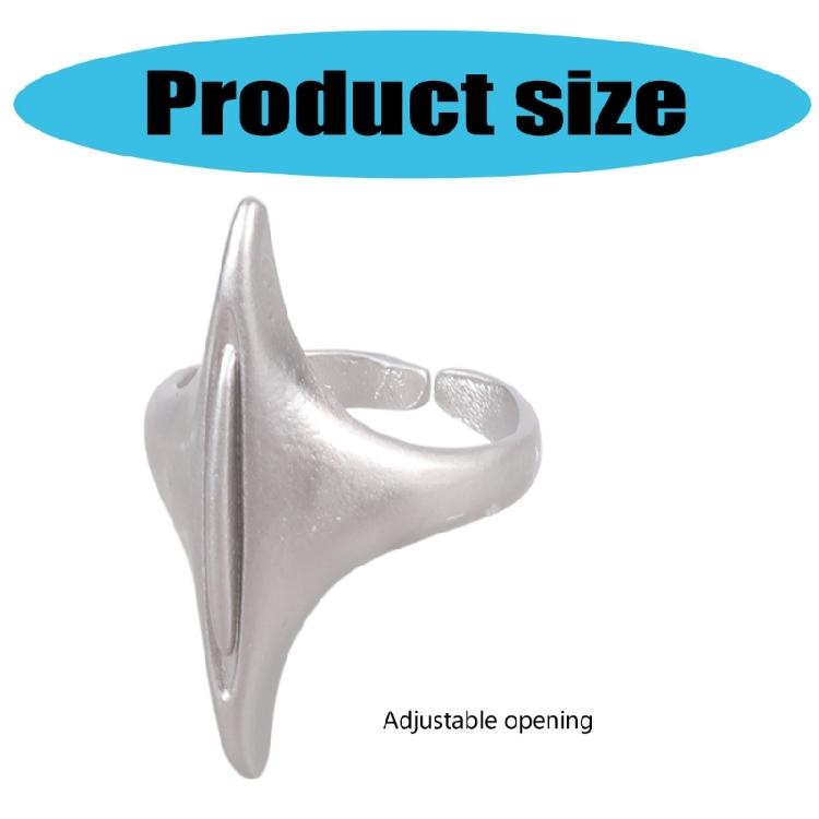 Elegant Swords Concept Minimalist Ring Comfortable Hand Accessory Delicate Rings Suitable for Everyday Outfits and Event