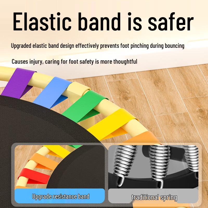 WEZHO Foldable Kids Trampoline