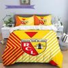 Постельное белье с узором RC Lens Покрывало Наволочка Декор для дома Подарок (1 пододеяльник + 2 наволочки, без наполнителя)