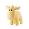 Yellow Stuffed Animal Pastel [moz] [Cute Elk, Soft, Fluffy, Color, Huggable, Relaxing, Marshmallow, Nordic]