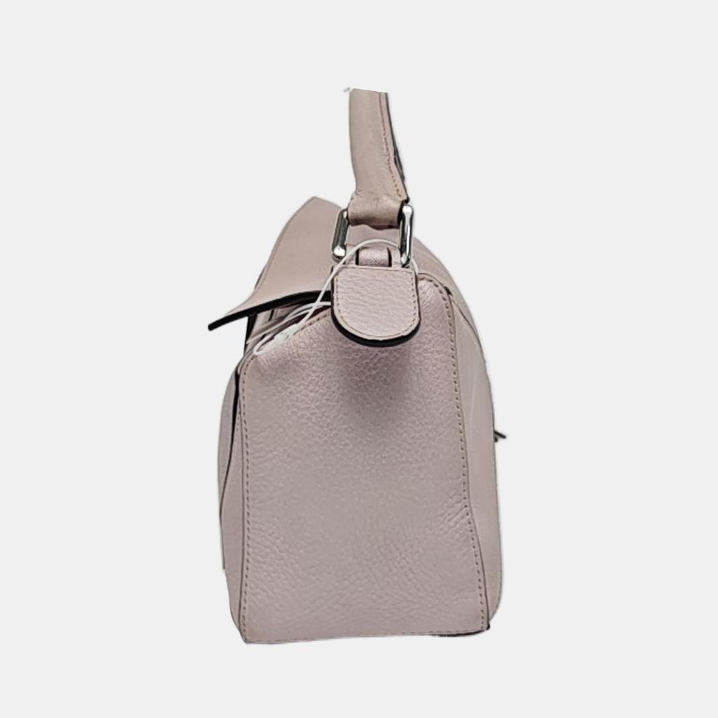 [Pre-Owned] Puzzle Patterned Leather Shoulder Bag - Good #1TCTGB3