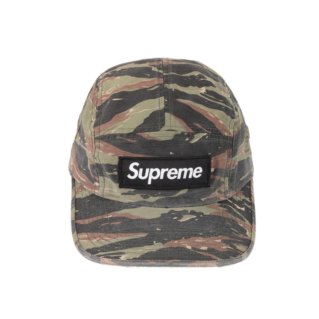 Supreme Военная кепка SS24 'Оливковый тигровый камуфляж' Унисекс SUP-SS24-2501