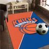 Knicks Logo Rug Office Carpet Non-Slip Mat, Chair Rug Floor Covering for Gaming, Bedroom, Living Room , Home Decor Christmas Gift