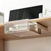 Invisible Storage Table Shelf Storage Box New Pull Out Storage Box Hanging Under Desk Drawer Large Capacity Undertable Drawer