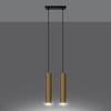 Lagos 2 Gold Gloss Hanging Lamp