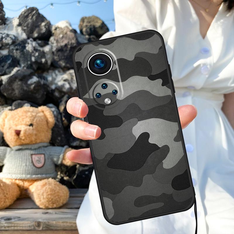 Military Army Camouflage Case For Honor X9b X8b X8 X9 X6a X7a X8a X9a Honor Magic 6 5 Pro 50 70 90 Lite Back Cover