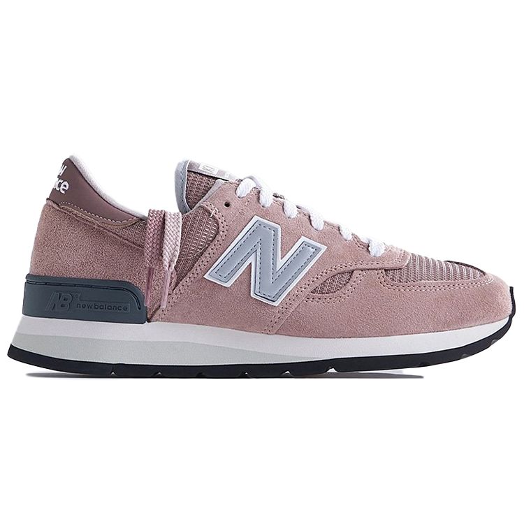 Kith x New Balance 990v1 Сделано в США Пыльная роза Унисекс Кроссовки Розовый Лиловый M990KT1