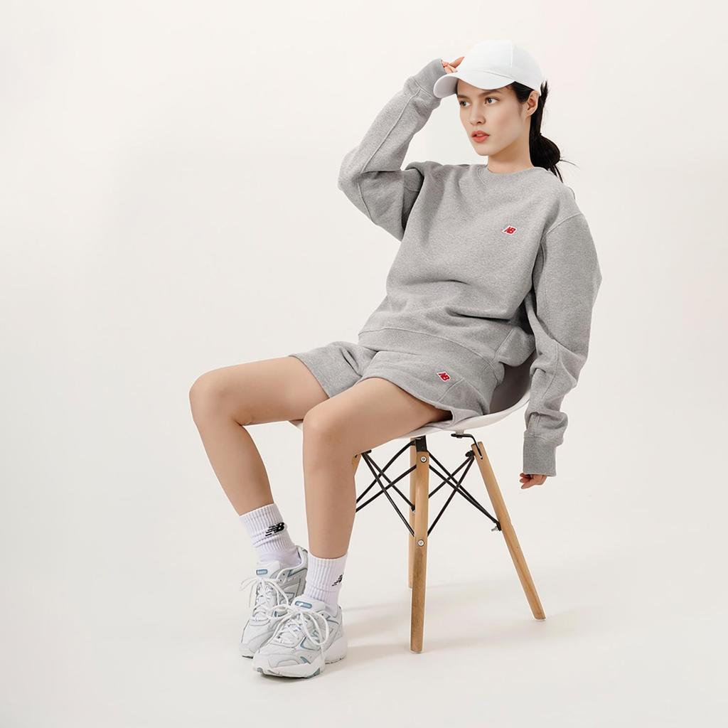 New Balance NB 452 Удобные Универсальные Кроссовки Низкие из Сетки и Синтетической Кожи на Шнуровке Женские кроссовки Белый Синий WX452WO