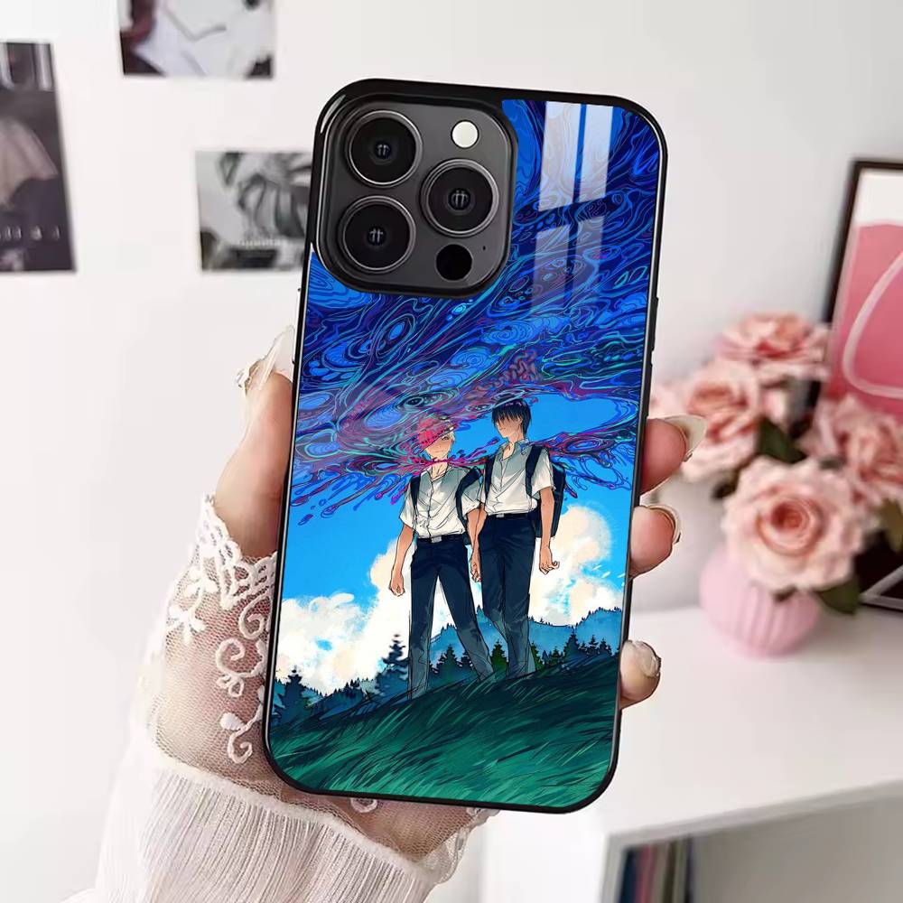 Чехол для телефона Аниме Летний Хикару Умер для iPhone 17,16,15,14,13,12,Plus,Pro,Max Для Magsafe Магнитная Беспроводная Зарядка