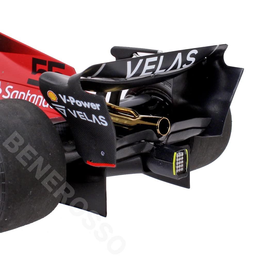 BBR Масштабная модель Ferrari F1 75 Гран-при Бахрейна 2022 Сайнц Литая модель BBR221855 1/18 C.