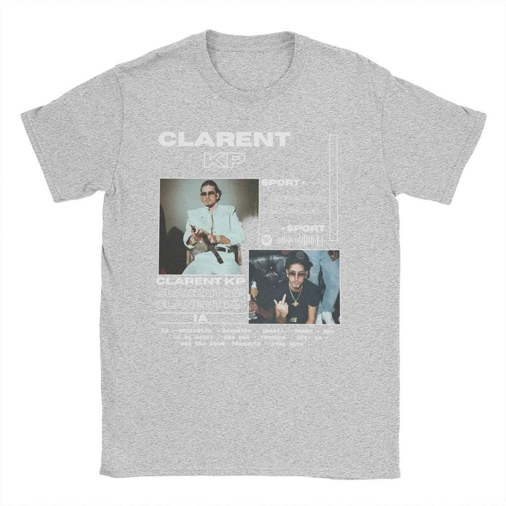 Rapper Clarent Kp Enzaciao Casamigos Album Hip Hop Pop Music TShirts Unisex Women Cotton Tees Round Collar T Shirt Summer Tops