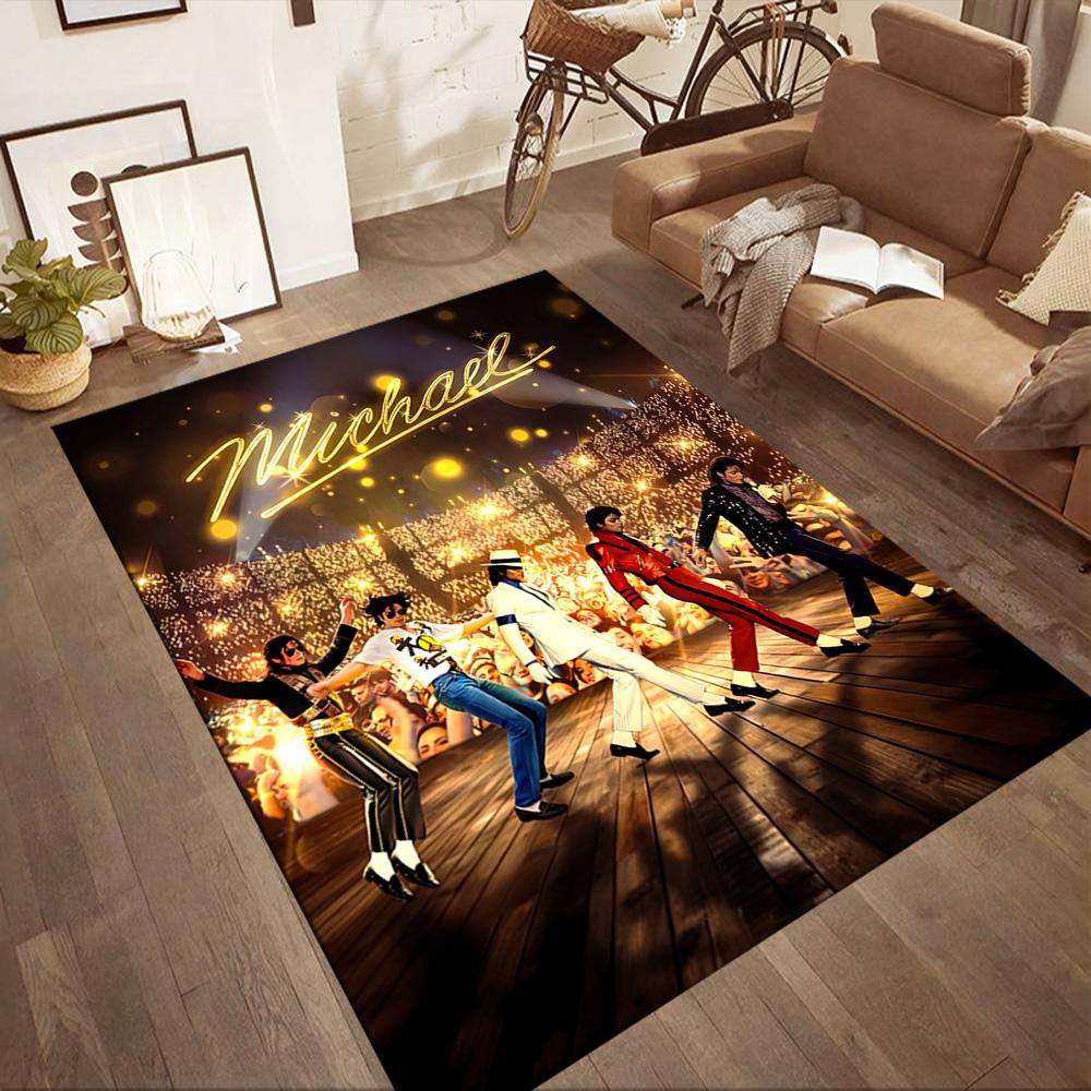 Michael Jackson 27 Floor Rug Office Rug Perfect for Dining Room Foyer Outdoor Hallway Antislip Carpet Anime Office Decor
