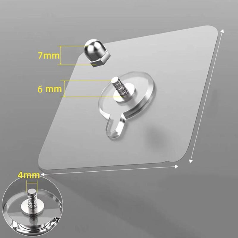 10/20 шт. клейкие настенные крючки плакат фоторамка вешалки для часов безвинтовой крючок кухня ванная комната органайзер держатели