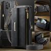 For Samsung Galaxy A13 5G/Galaxy A13 4G Case CASEME C39 RFID Blocking Zipper Wallet Stand Leather Cover with Strap