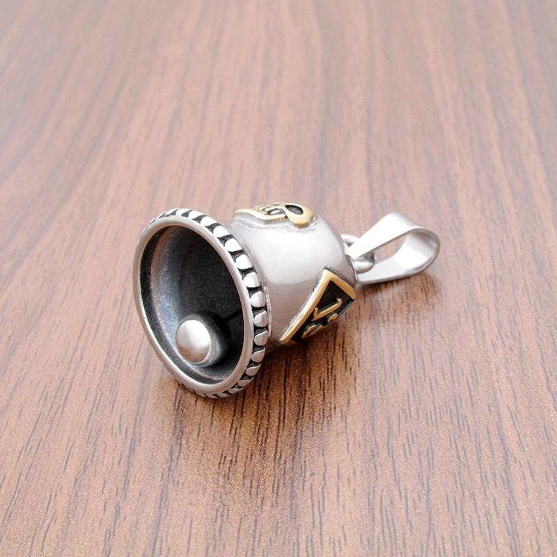 Ghost Rider Bike Bells Bicycles Accessories Biker Luck Gremlin Riding Bell Key Ring Skull on Motorcycle Bell
