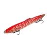 6PCS Nine Section Simulated Loach Fake Bait Sea Fishing Bait