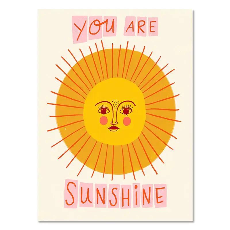 Вдохновляющая цитата Арт-постер Бохо Детская Комната Цвет Холст Живопись Клод Моне Настенный Принт Картина с цветами Кабинет Домашний Декор