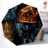 Fantasy Realms: Magic Mystery Folding umbrella durable Suitable for all seasons light travel Sun umbrella