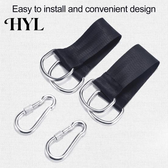Tree Swing Strap Straps Fitness Pull Up Hanging Heavy Duty Tear-resistant Attachment for Hammock Plank Gym Cable Machine Nylon Webbing