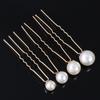 Hairstyle Design Tools Accessories Pearl Hair Stick Headwear Pearl Hair Pins U Shape Hair Clip