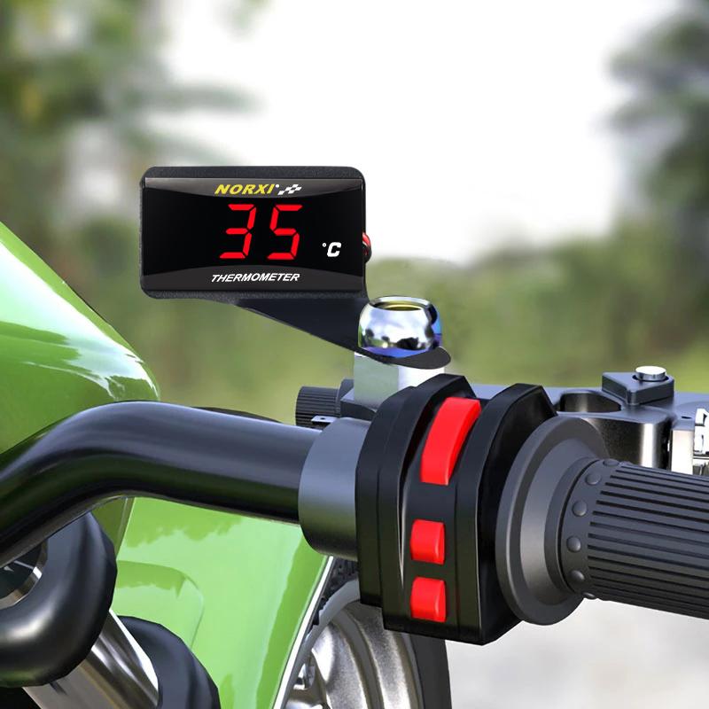Motorcycle Water Temperature Mini Meter For XMAX250 300 NMAX CB 400 CB500X Sensor thermomete Temp gauges Scooter Racing
