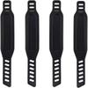 2Pairs Adjustable Fitness Bike Pedals Detachable Toe Pedal Straps Belts  Home or Gym