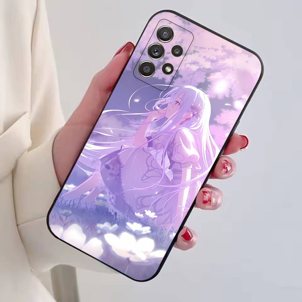 Чехол для телефона Game Project S-SEKAI Y-Yoisaki Kanade Для Samsung S25,S24,S21,S22,S23,S30,Ultra,S20,Plus,Fe,Lite,Note,10, Черный Чехол