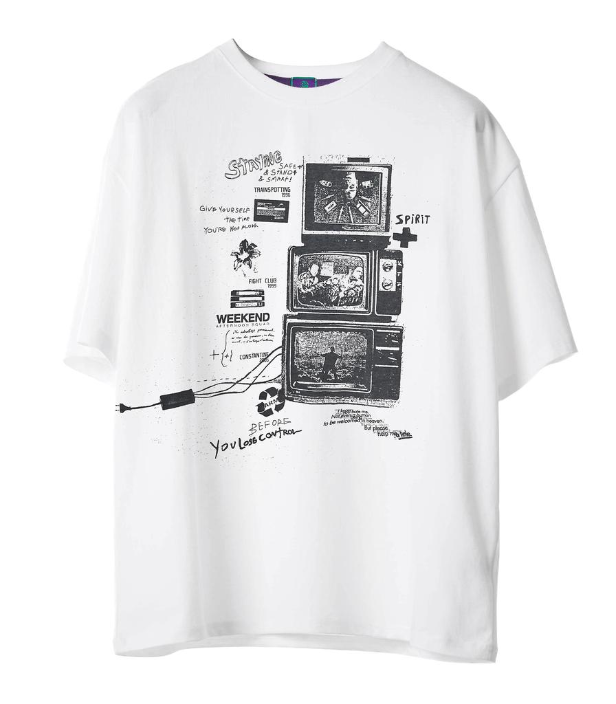 Футболка Wojeu Media Addict (белый)