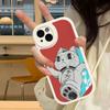 ЧЕХОЛ ДЛЯ ТЕЛЕФОНА ANIME D-Dandadan T-turbo Baba Для IPhone 16 15 14 13 12 11 Pro Max Plus Ударопрочный кожаный чехол