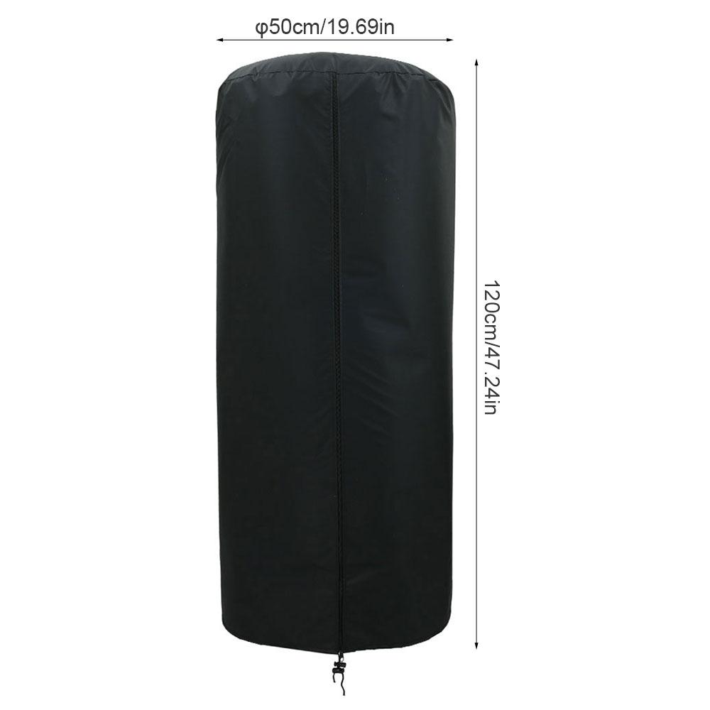 1pc Patio Heater Cover Garden Veranda Patio Heaters Cover Dust Cover Outdoor Heater Waterproof Furniture Protector with Zipper