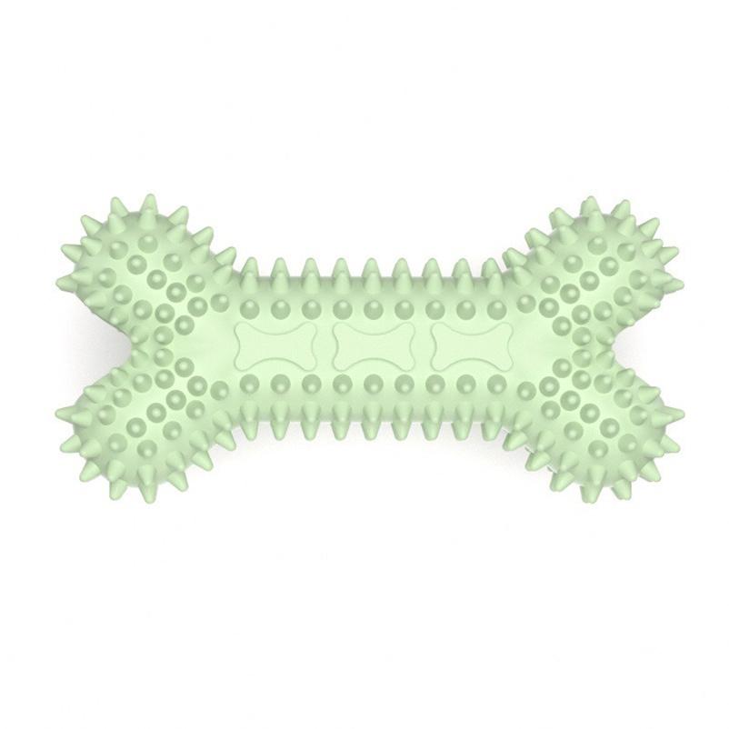 1 шт. жевательная игрушка для домашних животных, мягкая резиновая, устойчивая к укусам, в форме кости, жевательные игрушки для маленьких собак, дрессировочные принадлежности для домашних животных