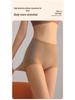 Бесшовные трусики с высокой талией из геля для контроля живота - Женские, стройнящие, подтягивающие бедра, антибактериальные, из шелка-тусса, легкая коррекция фигуры