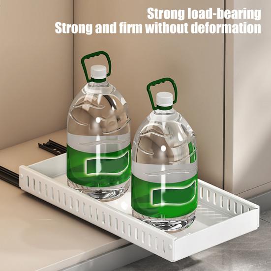 Шкафчик для кастрюль, держатель для крышек, выдвижной органайзер для кастрюль, сковородок, регулируемая конструкция, простая установка, многоцелевой выдвижной