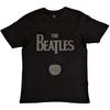 The Beatles Unisex Adult Apple Cotton Logo T-Shirt