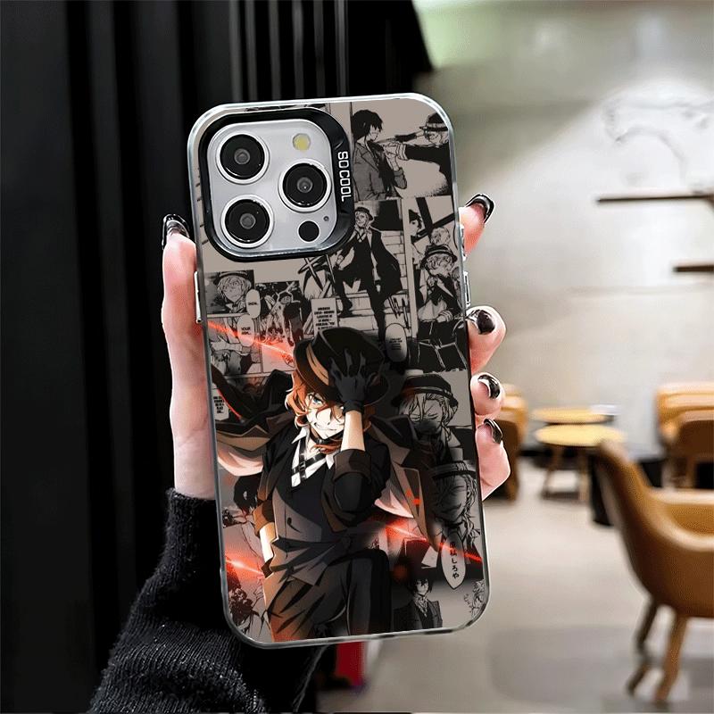Мягкий чехол для телефона Bungo Stray Dogs для iPhone 15 16 17 Pro Max 17Air 16E 14 Plus 13 12 Mini, противоударная задняя крышка