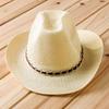 Ковбойская шляпа модная шляпа мужская шляпа федора соломенная